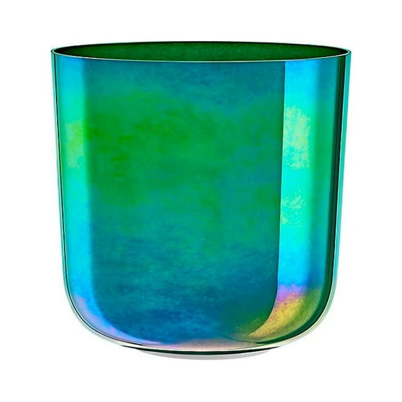 MEINL Sonic Energy 8" Essence Crystal Singing Bowl, Mint Blue, F3, 440 Hz, Heart Chakra