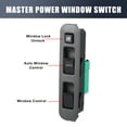 thumbnail image 3 of Unique Bargains 2pcs Power Window Switch Driver Side Power Window Control Replace 37990-81A20-P4Z for Suzuki Carry 99-15, 3 of 7
