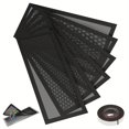 thumbnail image 1 of HLONK Magnetic Vent Covers – 6 Pack  4x10 Inch  Durable Mesh Screen for Floor  Wall  Ceiling Registers and Air Vents – Strong Magnet Attachment  Easy Installation  Reusable Protective, 1 of 7