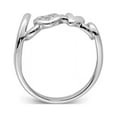 thumbnail image 5 of Sterling Silver LOVE Heart Ring with Accent Diamond, 5 of 5