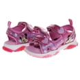 thumbnail image 6 of Disney Minnie Mouse Light Up Toddler Girls Sport Sandals, Pink, 6, 6 of 7