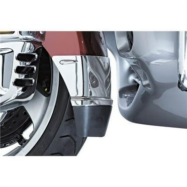 Kuryakyn Front Fender Extension With Mud Flap 01-17 Honda GL1800 Chrome