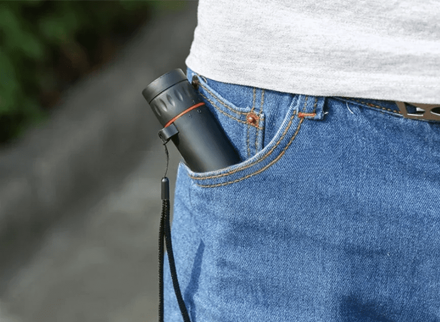 2000x24 Monocular Telescope Mini Portable HD Low Light Binocular with Holder Outdoor Camping Climbing Birdwatching Telescopes