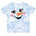 thumbnail image 3 of Inktastic Cute Snowman Girl Face Girls Toddler T-Shirt, 3 of 5