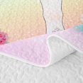thumbnail image 5 of Erosebridal Kawaii Unicorn Kids Quilt Full,Dreamy Princess Style Full Bedspread Sets For Girls,3pcs, 5 of 7