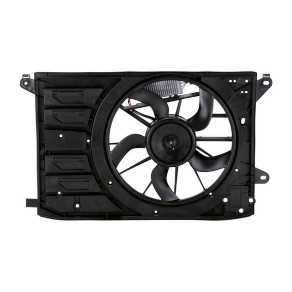 TYC 623020 Radiator & Condenser Cooling Fan Assembly Hybrid Warranty Fits select: 2013-2020 FORD FUSION, 2017-2020 LINCOLN MKZ