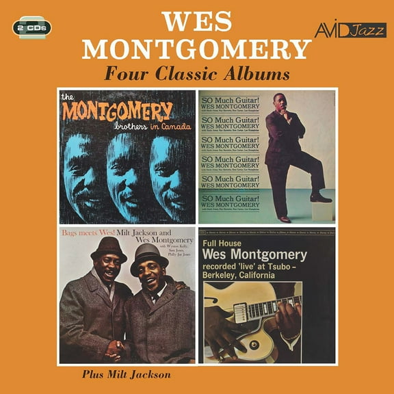 Wes Montgomery - Four Classic Albums (Montomery Bros.In Canada/So Much Guitar/Bags Meets West/Full House) - Music & Performance - CD