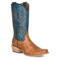 thumbnail image 2 of Corral Western Boots Mens Embroidery Horseman Leather Sand A4378, 2 of 4