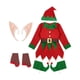 thumbnail image 4 of Disfraces de Navidad Vestidos Vestirse con calcetines Cubrezapatos Vestido de cosplay para S para 110 a 120cm, 4 of 9