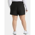 thumbnail image 5 of Athletic Works Women's and Women’s Plus ButterCore Soft Performance Gym Shorts, Available in 1, 2 and 5-Pack, Sizes XS-4X, 5 of 6