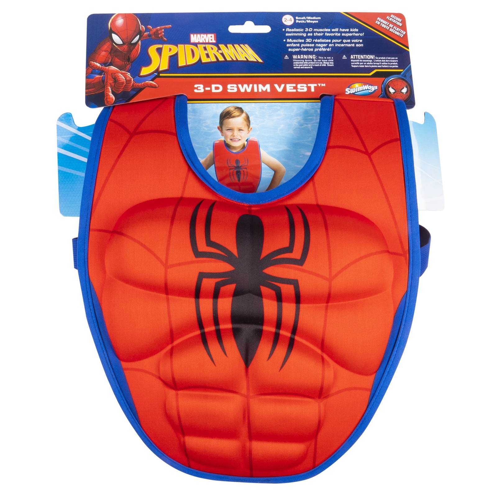Swimways Marvel 3d Swim Vest SpiderMan