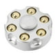 thumbnail image 2 of Juguete de giroscopio con punta de dedo desmontable alivia el estrés Juguete de descompresión giratorio de metal para oficina en casa Plata, 2 of 12