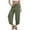 Army Green, variant on POROPL Wide Leg Sweatpants Women Elastic Bottom Pants with Pockets,Sweatpants for Women Size S-XXL