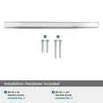 thumbnail image 5 of Amerock Monument 6-5/16 inch Center-to-Center Polished Nickel Cabinet Pull, 10 Pack, 5 of 8