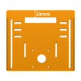 thumbnail image 4 of Plaque Inférieure Réglable Guide de Machine à Découper Plaque de Scie Base Banc de Menuiserie, 4 of 6