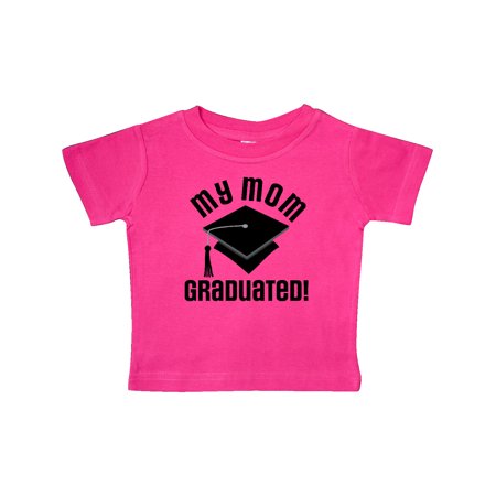 

Inktastic My Mom Graduated Gift Baby Boy or Baby Girl T-Shirt