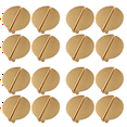 thumbnail image 1 of 32Pack Champagne Gold Drawer Pulls,2.5 Inch Half Moon Cabinet Drawer Pulls Kitchen Handles,32 x Drawer Pulls,Champagne Gold, 1 of 7