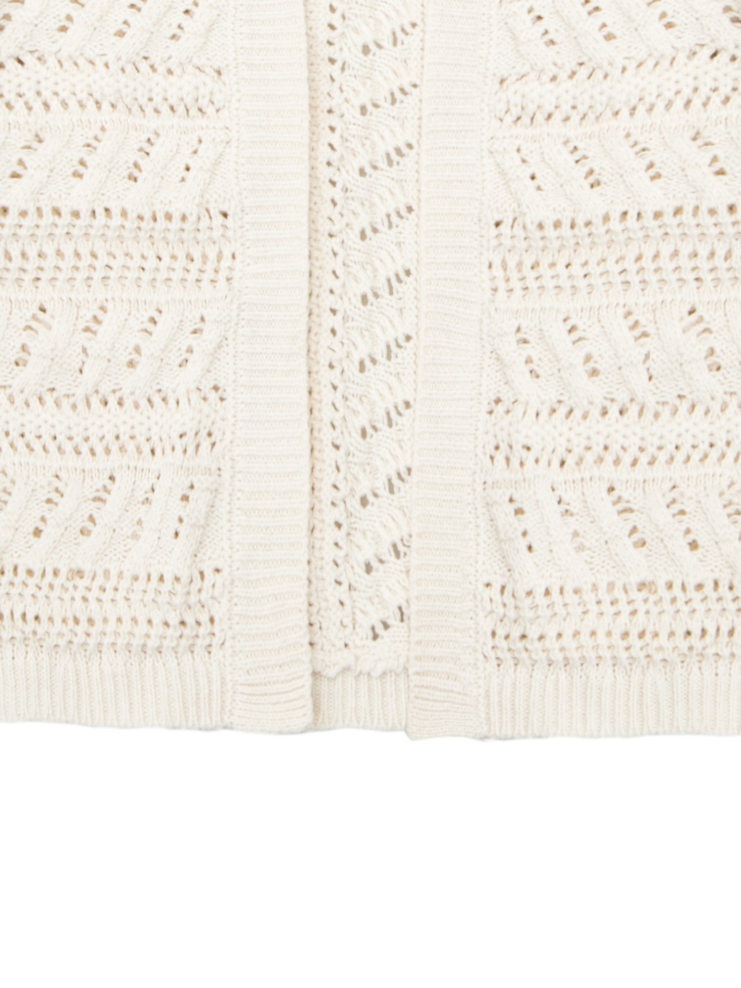Wonder Nation Girls Fringe Cardigan, Sizes 4-18 & Plus