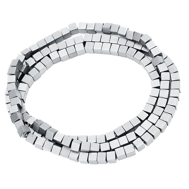 1 hebra/. 92 UDS Hematita esquite colorida de 3 mm para manualidades DIY plata