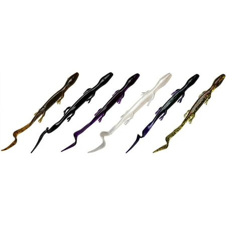 Charlie s Worms Lizard Gecko Scented Soft Bait for Freshwater Saltwater 8pk