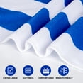 thumbnail image 3 of QCQHDU Beach Towel 2 Pack,Quick Dry, Sand Free, Compact, Lightweight, Big Cabana Swim Travel Towel for Adults Mens Women,Blue(180cm,70x35in), 3 of 5