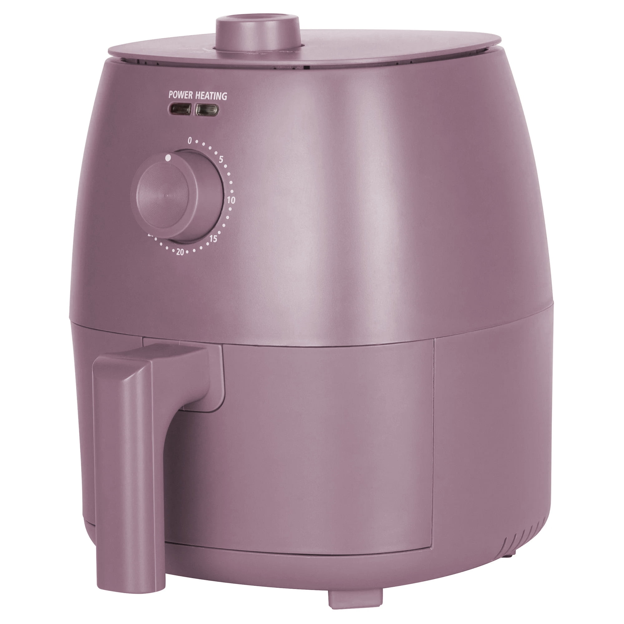 Mainstays 2.2 Qt Air Fryer, Enchanting Purple, Auto Shutoff