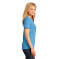 thumbnail image 3 of Port & Company Ladies Core Cotton Tee-XS (Aquatic Blue), 3 of 6