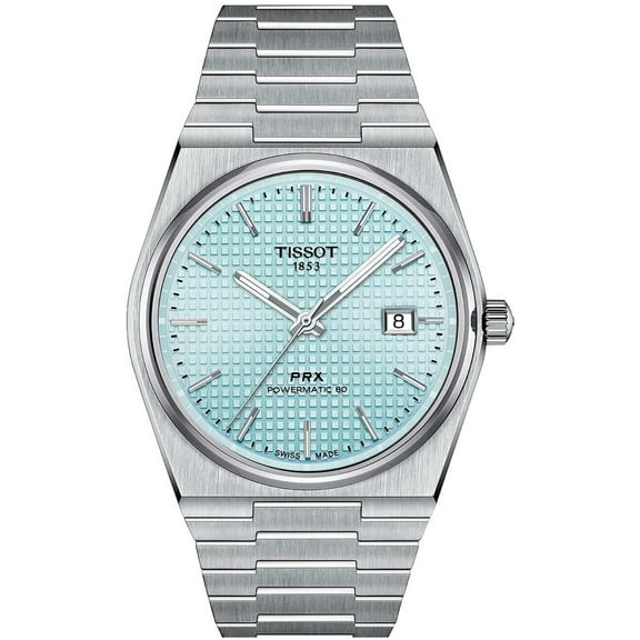 Tissot Men's PRX Powermatic 80 Blue Dial Watch - T1374071135100
