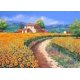thumbnail image 1 of 30 X 40 Cm, chemin Pintura De Diamante Rural Broderie Diamant Peinture Canevas 5d Tableau Enfant Adulte Strass Lot Puzzle Dessin Decoración Murale C, 1 of 5