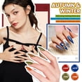 thumbnail image 4 of Kit de esmaltes de uñas en gel VANREESA con luz UV, 74 unidades, 56 colores, 4 of 9