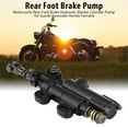 Folding Motorcycle Rear Brake Hydraulic Master Cylinder Pump for Suzuki