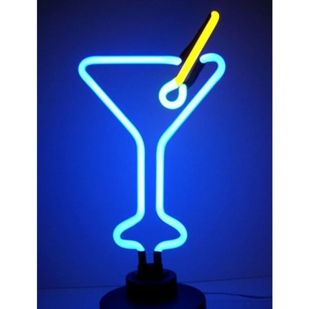 - Martini Glass Neon Sculpture