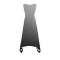 thumbnail image 4 of Pantalones Cortos para Vestidos Bajos Mujeres sin Mangas Cuello Redondo Cordón Ruffle A-Line Mini Vestido Poliéster, Vestido Casual para Citas Y Fiesta, 4 of 9