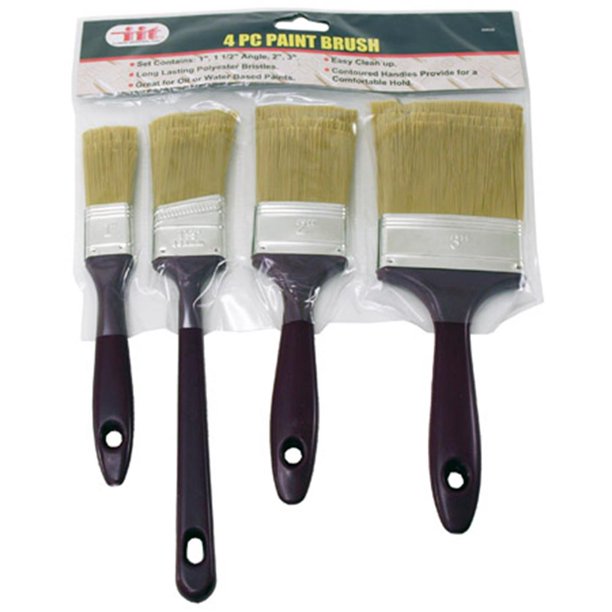 Illinois Industrial Tool 4pc. Paint Brush Set
