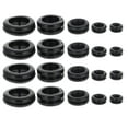 thumbnail image 1 of 50pcs Rubber Grommet Electrical Wire Gasket Rubber Washer Firewall Hole Plug, 1 of 9