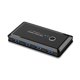thumbnail image 1 of Splitter USB Mouse Impresora Expulsora Escáner 2 Entradas 4 Salidas Switcher Switcher Switch Interruptor de intercambio de hub con cables Scienceny EL018294-00B, 1 of 7