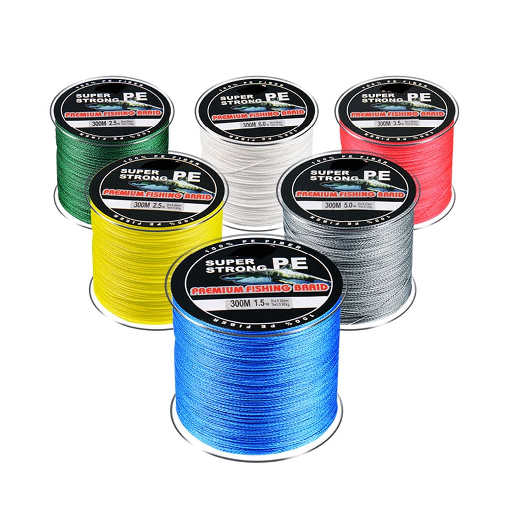 300M Angling Multifilament Thread Tackle Wire 4 Strands Sea Fishing Line 