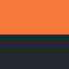 Orange/ Black