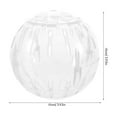 thumbnail image 2 of jibingyi Funny Hamster Ball Gerbil Running Ball Chinchilla Exercise Ball Funny Pet Running Ball Toy, 2 of 8