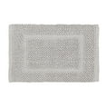 thumbnail image 2 of Jean Pierre New York Sophie Border 100% Cotton Bath Mat - Non-Slip Bath Rug - Soft Gray - 27" x 45", 2 of 8