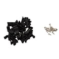 thumbnail image 3 of 5 Set Pcb Din C45 Rails Mount Adapters Circuit Board Pcb Mount Brackets Clips Mount Holder 35mm Control Board Adapter Black, 3 of 8