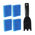 thumbnail image 1 of Juego de esponjas para limpiar parrillas, herramienta de limpieza resistente al calor, ahorra y reutilizable., 1 of 7