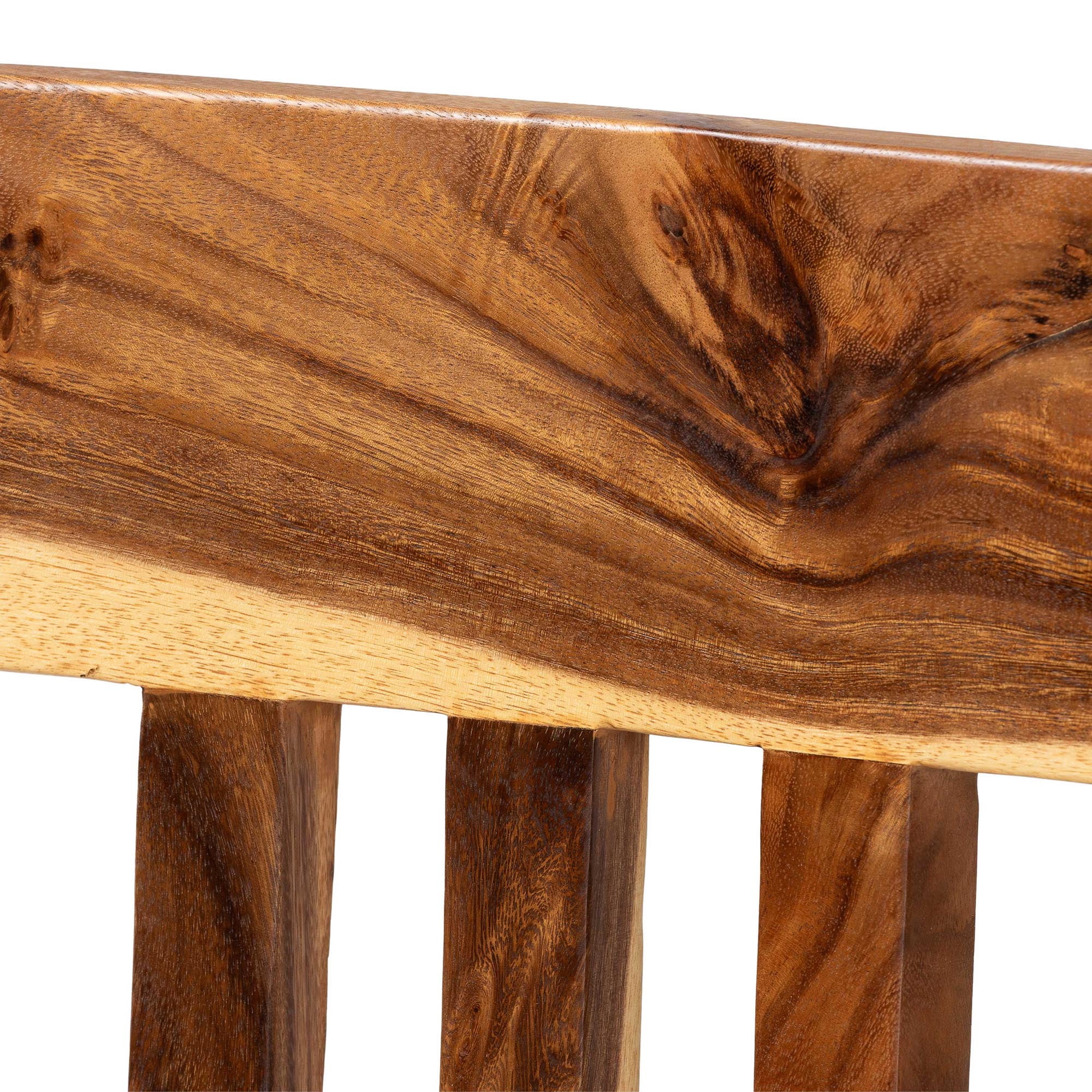 bali & pari Luli Rustic Counter Stool, Counter Height, Natural Brown