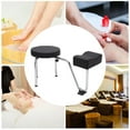 thumbnail image 3 of FETCOI Nail Salon Pedicure Stool Adjustable Tattoo Leg Arm Rest Pad Water-proof Chair, 3 of 12