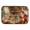 thumbnail image 3 of Cookies with Santa Claus Dish Drying Mat 14 in x 21 in, 3 of 7