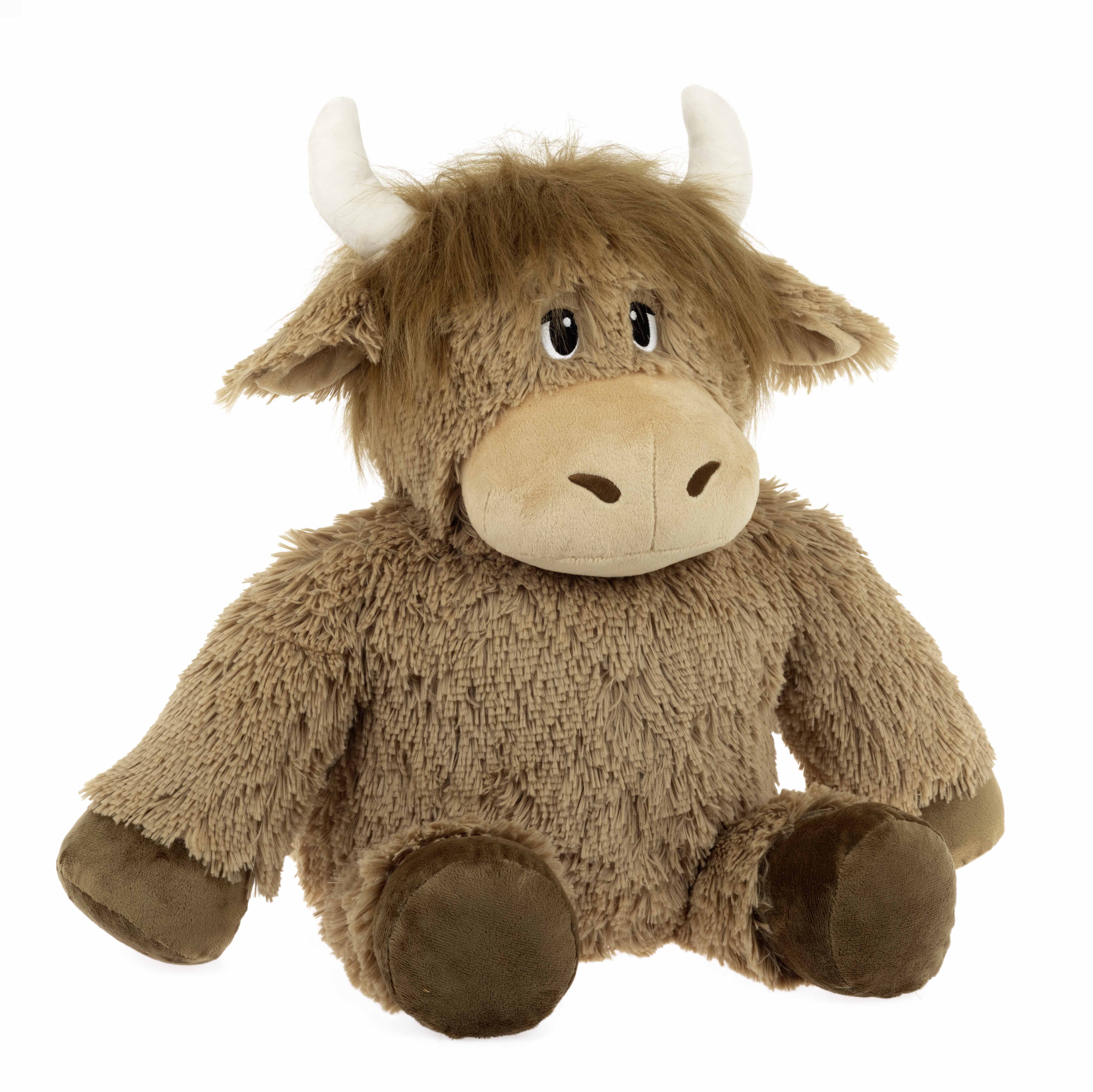 Spark Create Imagine 16.5 in Highland Cow Stuffed Plush Toy
