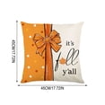 thumbnail image 3 of Pumpkin Pillow Covers 18x18 Double Sided Print Fall Decor Cushion Covers for Sofa Thanksgiving Home Decor by OVFUIZ, 3 of 6