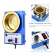 thumbnail image 2 of Equipo de calefacción Irfora 300W 220V 100mm 1200g Mini Olla de soldadura sin plomo Recubrimiento de titanio Olla de soldadura de acero inoxidable Baño de soldadura de temperatura compacta ajustable p Irfora Equipo de calefacción, 2 of 7