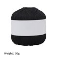 thumbnail image 3 of enqiretly Knitting Thread Cotton Crochet Yarn Embroidery Clothes Sweater Tapestry Weave Line DIY Accessory, Black, 3 of 9
