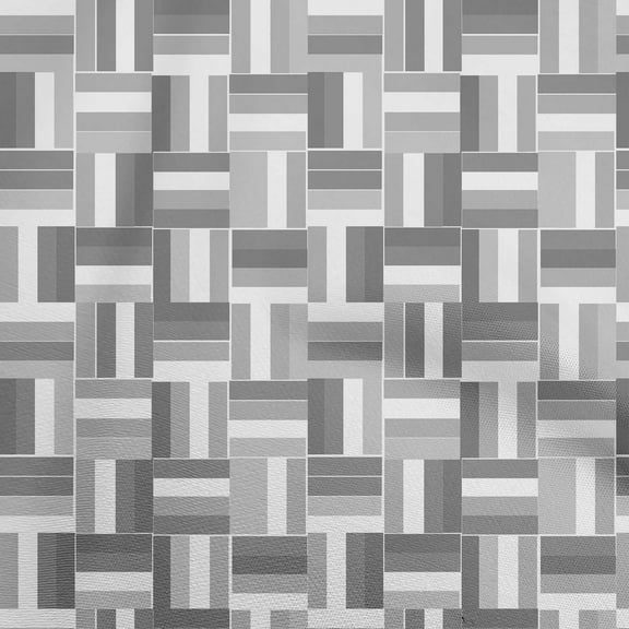 oneOone Polyester Spandex Gray Fabric Geometric Bold Lines Sewing Material Print Fabric By The Yard 56 Inch Wide